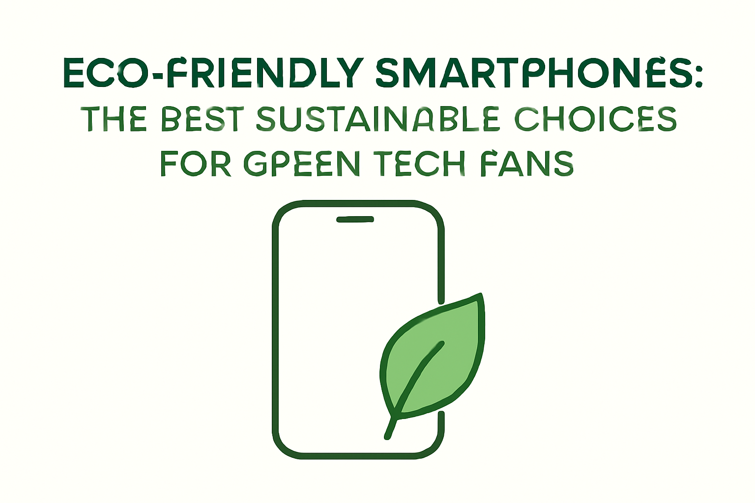 Eco-Friendly Smartphones: The Best Sustainable Choices for Green Tech Fans